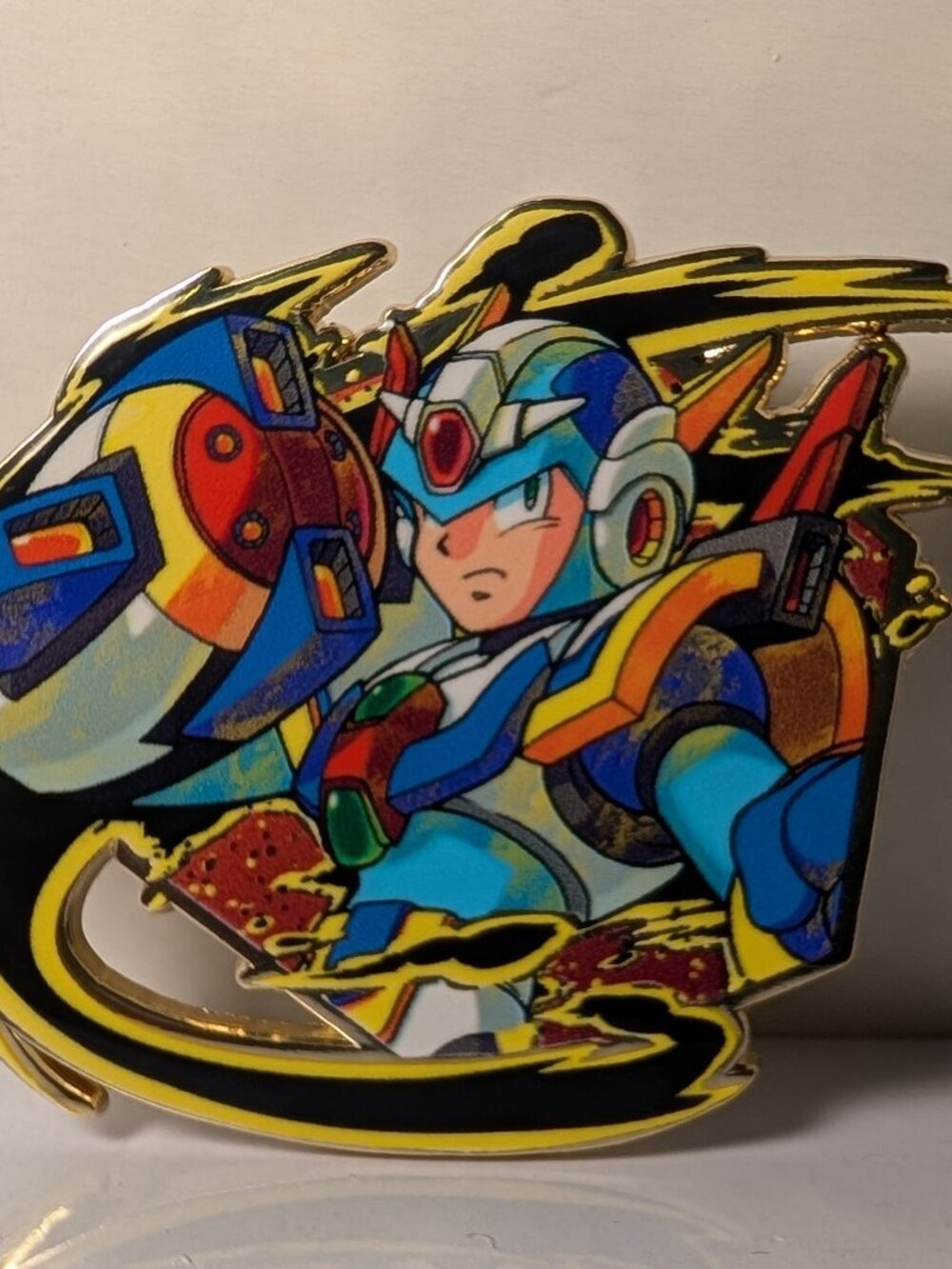 Mega Man X Powered Up Enamel Pin Blind Bag Series Official Capcom Mystery Badge